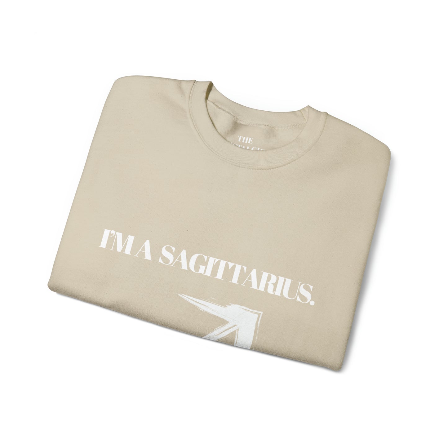 I'M A SAGITTARIUS Unisex Crewneck Sweatshirt