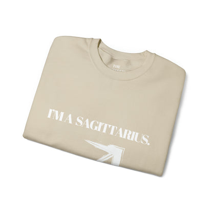 I'M A SAGITTARIUS Unisex Crewneck Sweatshirt