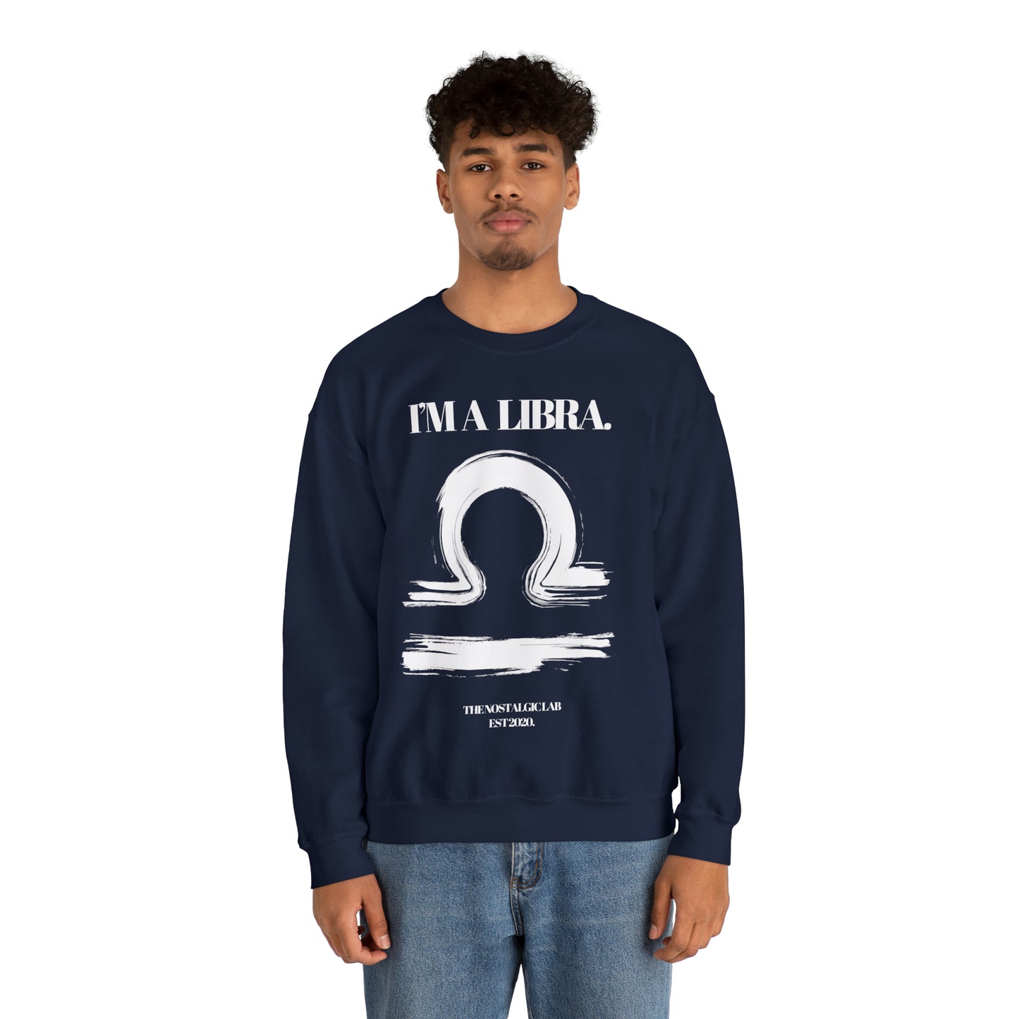 I'M A LIBRA Unisex Crewneck Sweatshirt