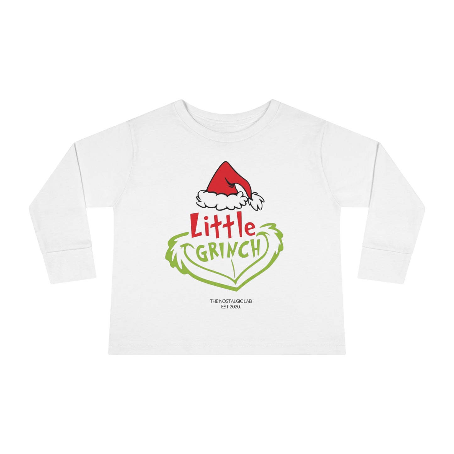 Grinch Toddler Long Sleeve Tee