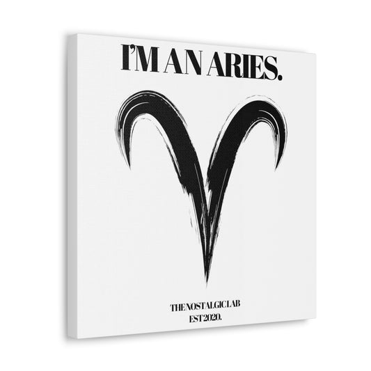 I'M AN ARIES Gallery Canvas