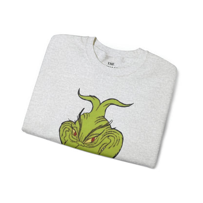 Grinchy Grin Unisex Crewneck Sweatshirt
