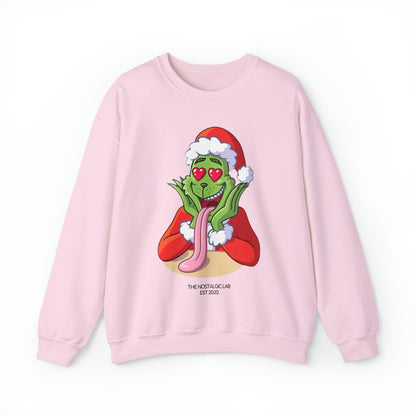 Grinch Heart Eyes Crewneck Sweatshirt