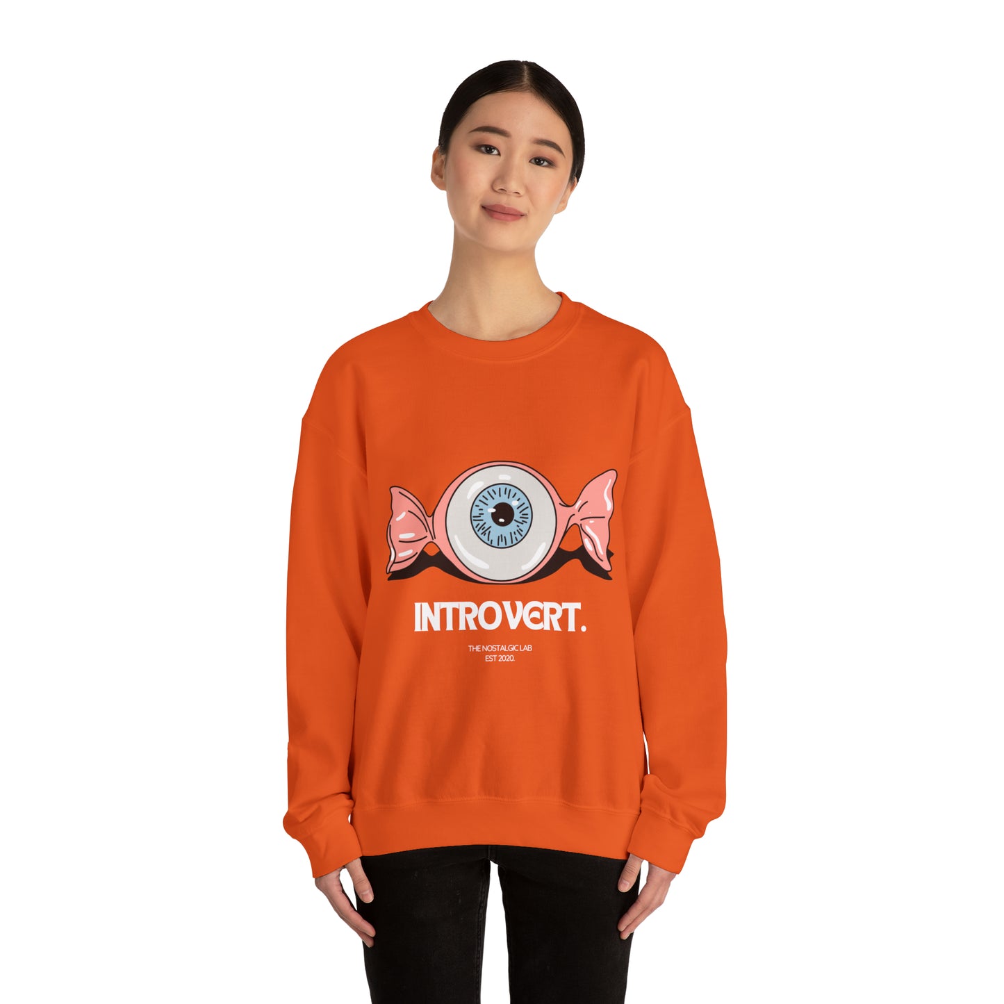 Introvert Unisex Crewneck Sweatshirt