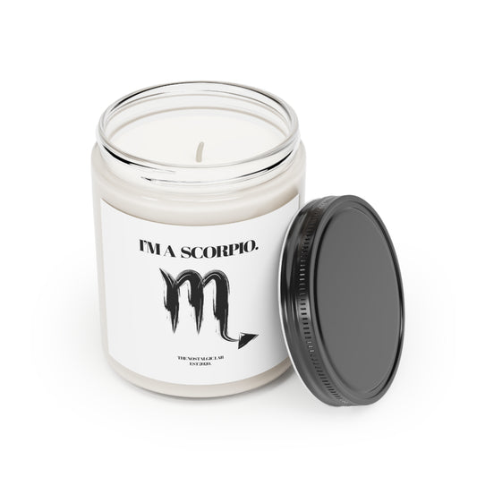 I'M A SCORPIO Vegan Candle