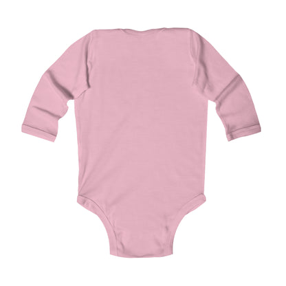 Grinch Heart Infant Long Sleeve Bodysuit