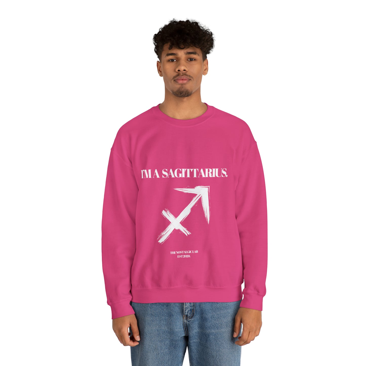 I'M A SAGITTARIUS Unisex Crewneck Sweatshirt