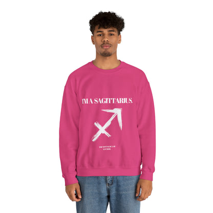 I'M A SAGITTARIUS Unisex Crewneck Sweatshirt