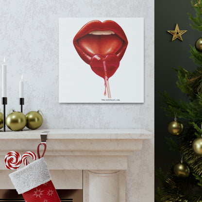 Heart Lolly Gallery Canvas