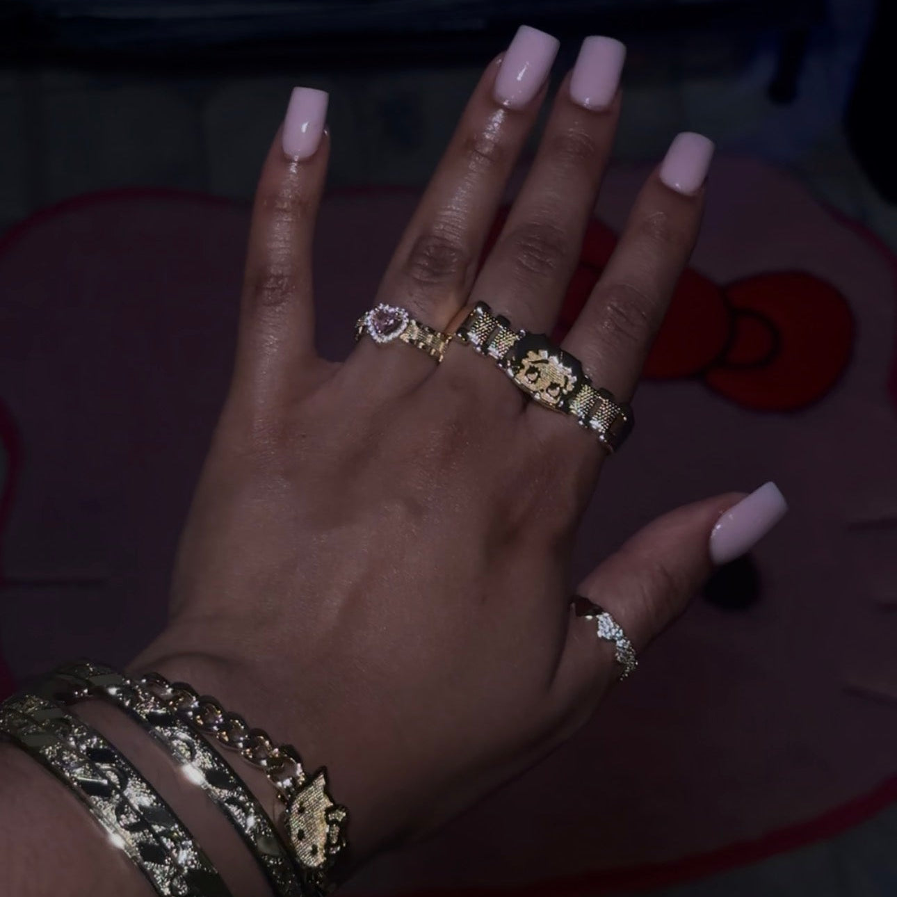 Betty Boop Double Ring