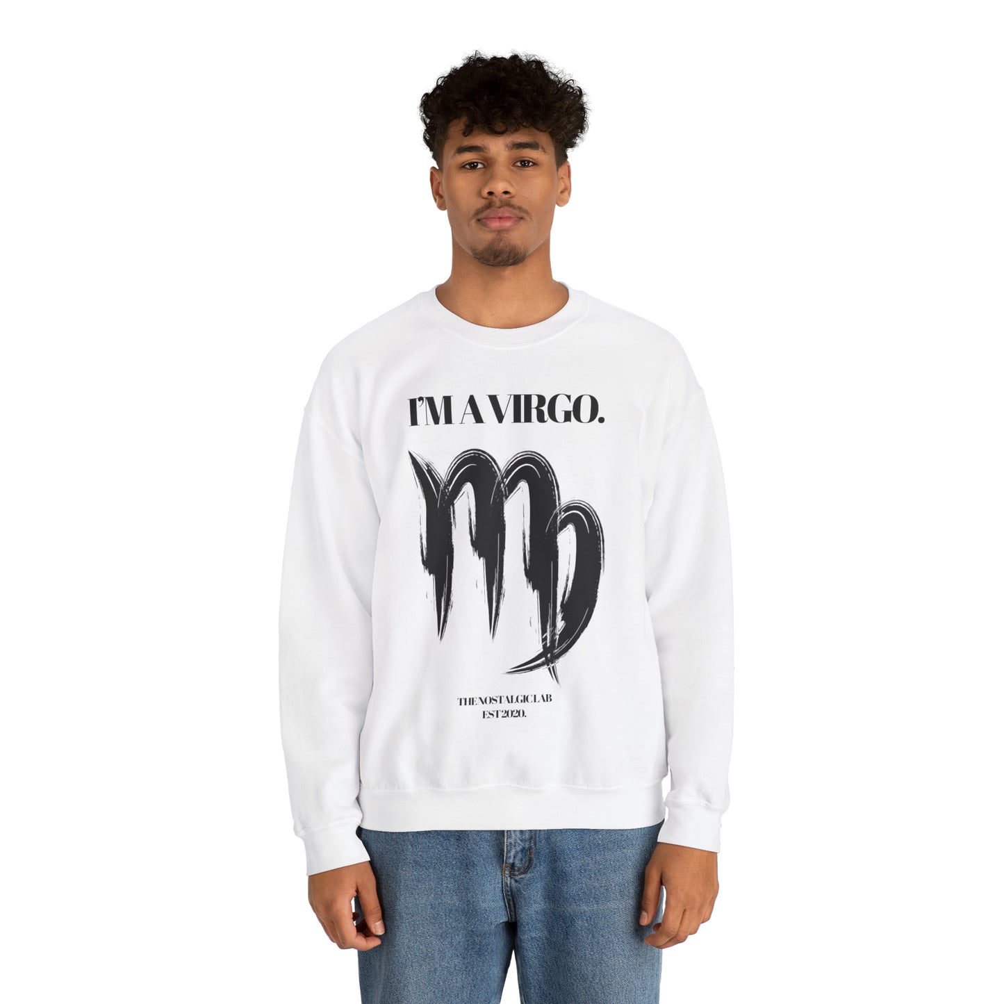I'M AN VIRGO Unisex Crewneck Sweatshirt