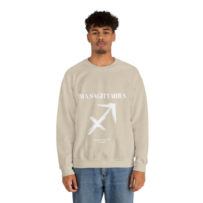 I'M A SAGITTARIUS Unisex Crewneck Sweatshirt