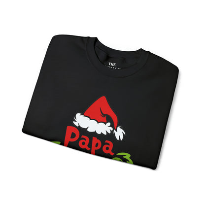 Papa Grinch Unisex Crewneck Sweatshirt