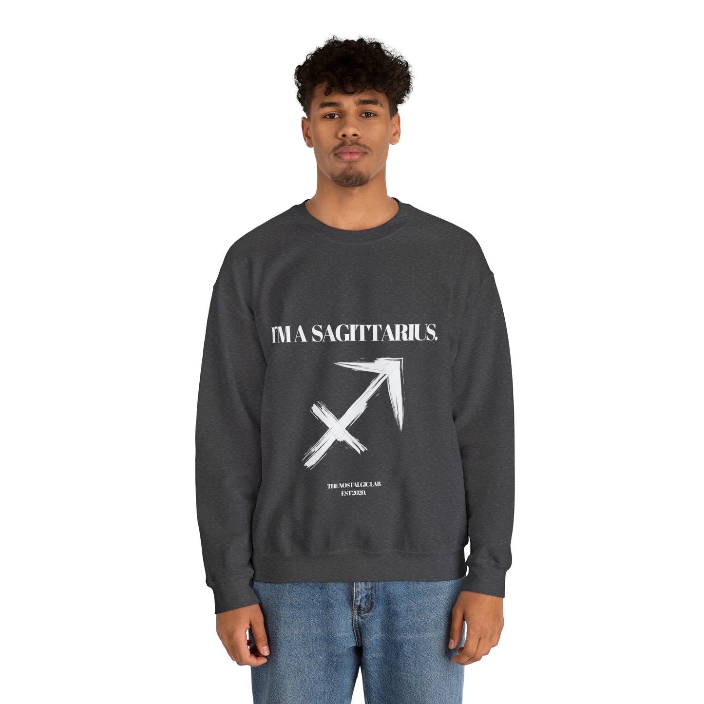 I'M A SAGITTARIUS Unisex Crewneck Sweatshirt