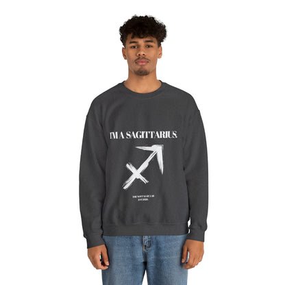 I'M A SAGITTARIUS Unisex Crewneck Sweatshirt