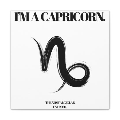 I'M A CAPRICORN Gallery Canvas