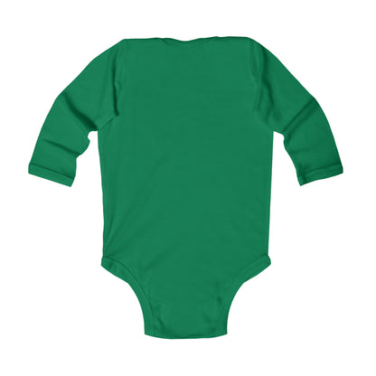 Grinch Heart Infant Long Sleeve Bodysuit