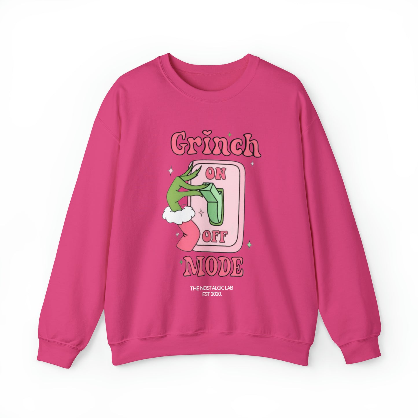 Grinch Mode Unisex Crewneck Sweatshirt