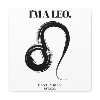 I'M A LEO Gallery Canvas