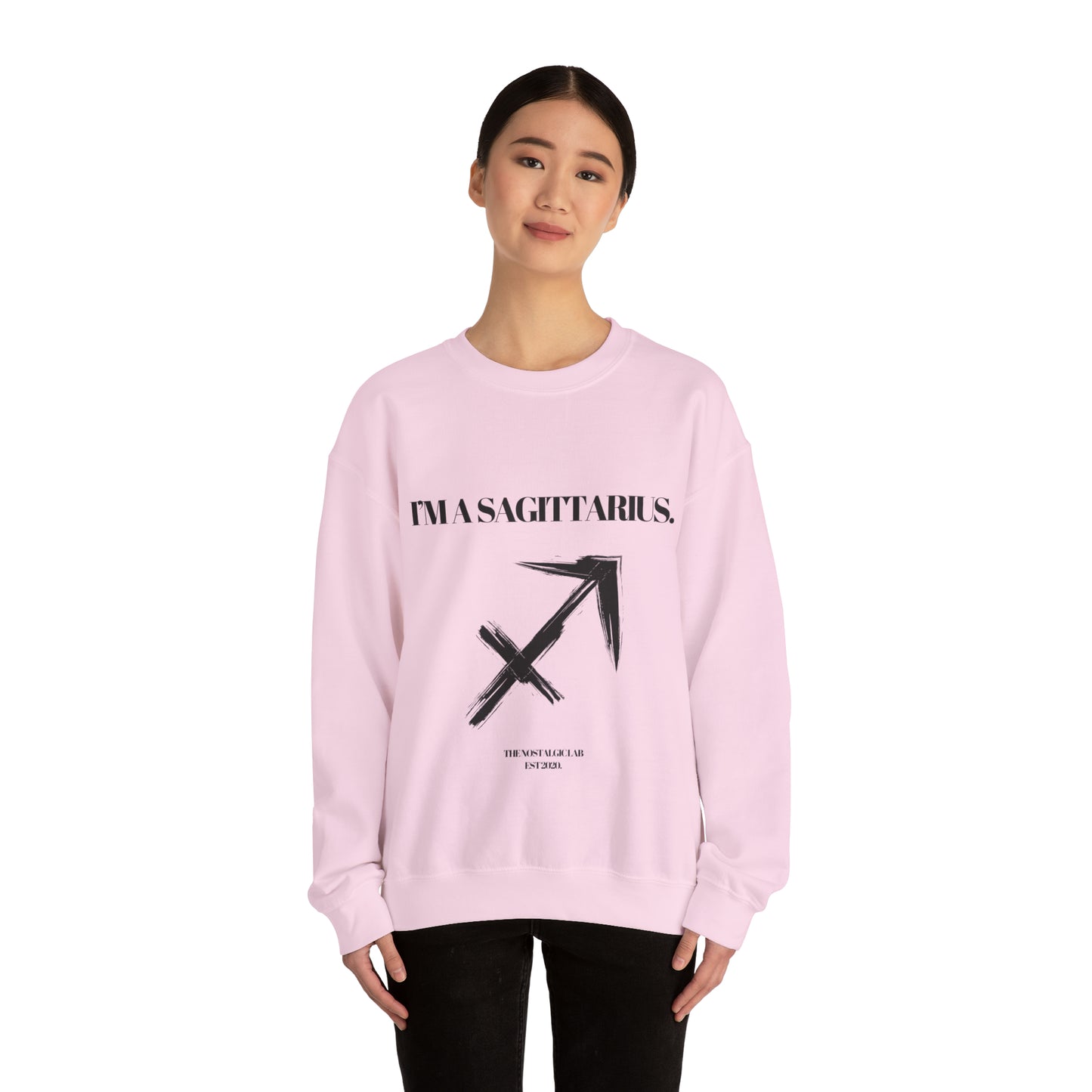 I'M A SAGITTARIUS Unisex Crewneck Sweatshirt