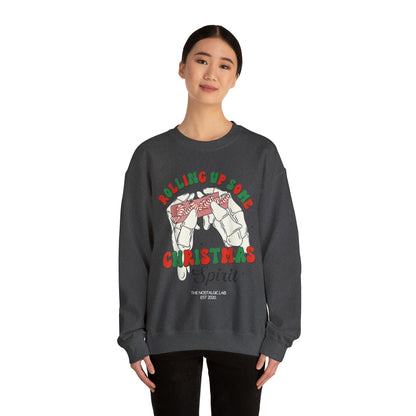 Rollin Christmas Spirit Unisex Crewneck Sweatshirt