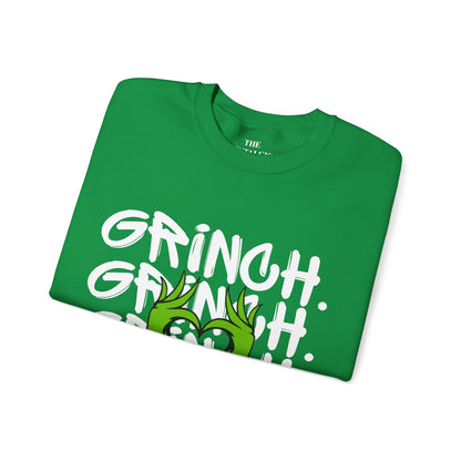 Grinch Heart Unisex Crewneck Sweatshirt