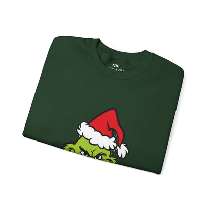 Grinch Finger Unisex Crewneck Sweatshirt