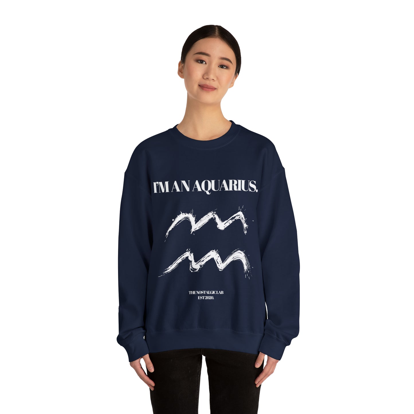 I'M AN AQUARIUS Unisex Crewneck Sweatshirt