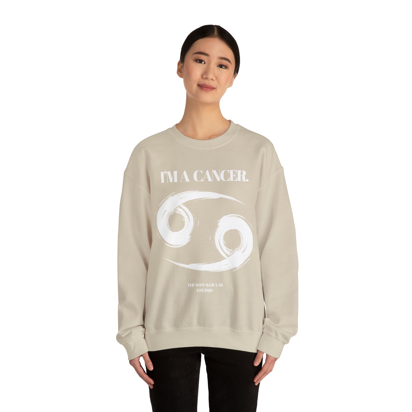 I'M A CANCER Unisex Crewneck Sweatshirt