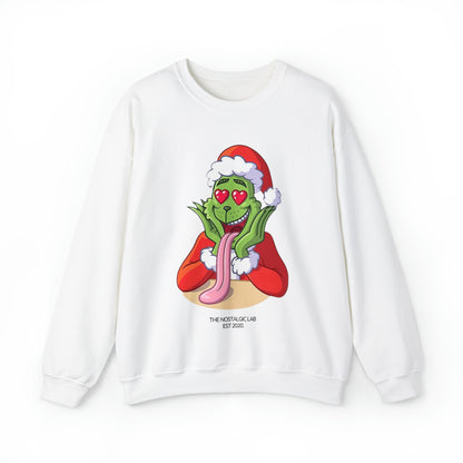 Grinch Heart Eyes Crewneck Sweatshirt