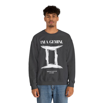 I'M A GEMINI Unisex Crewneck Sweatshirt