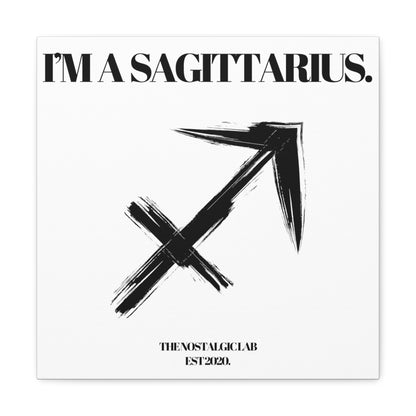 I'M A SAGITTARIUS Gallery Canvas