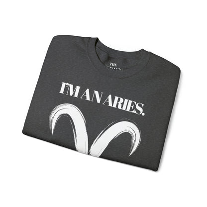 I'M AN ARIES Unisex Crewneck Sweatshirt