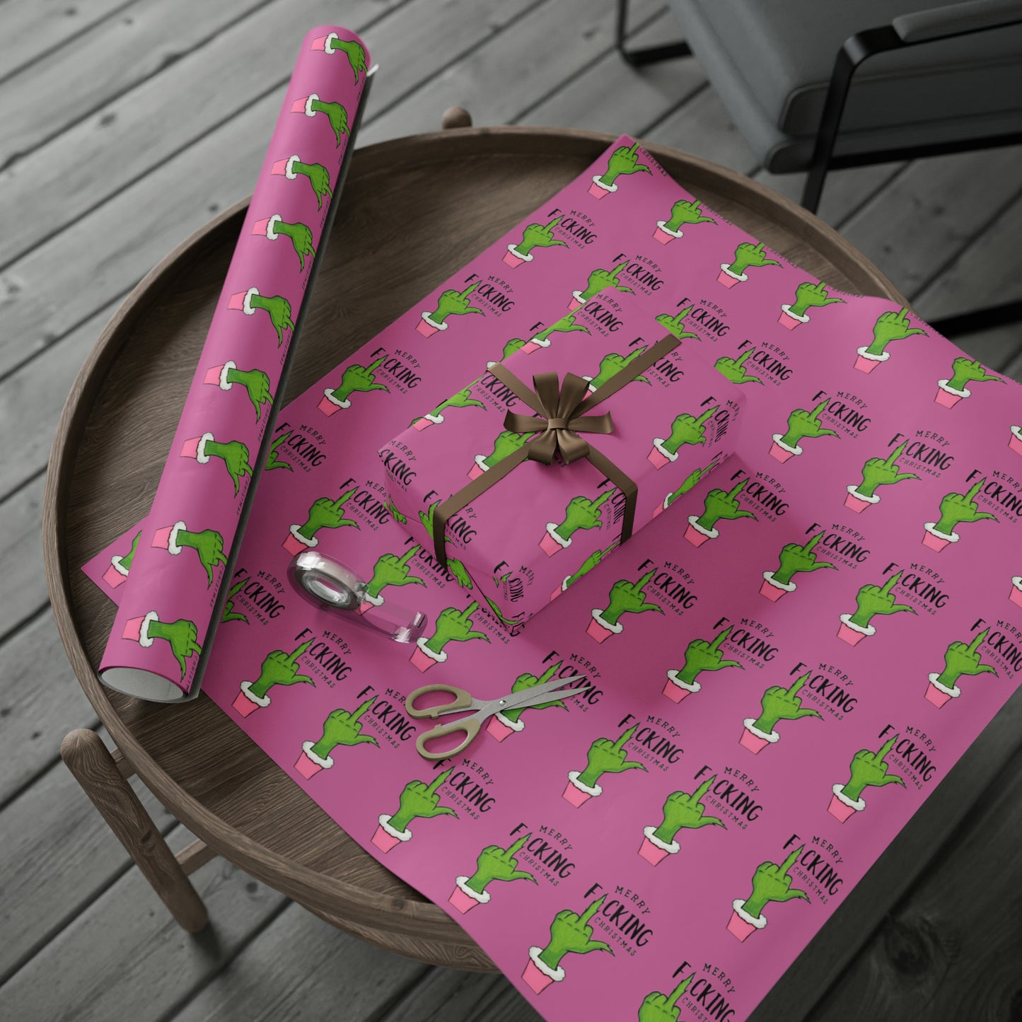 Grinchmas Wrapping Paper