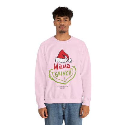 Mama Grinch Unisex Crewneck Sweatshirt