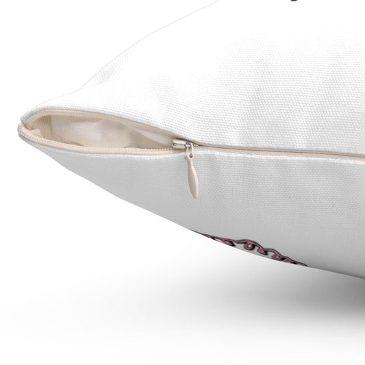 Ghost Face Square Pillow