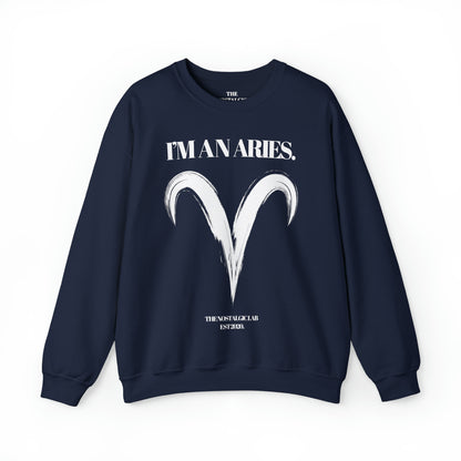 I'M AN ARIES Unisex Crewneck Sweatshirt