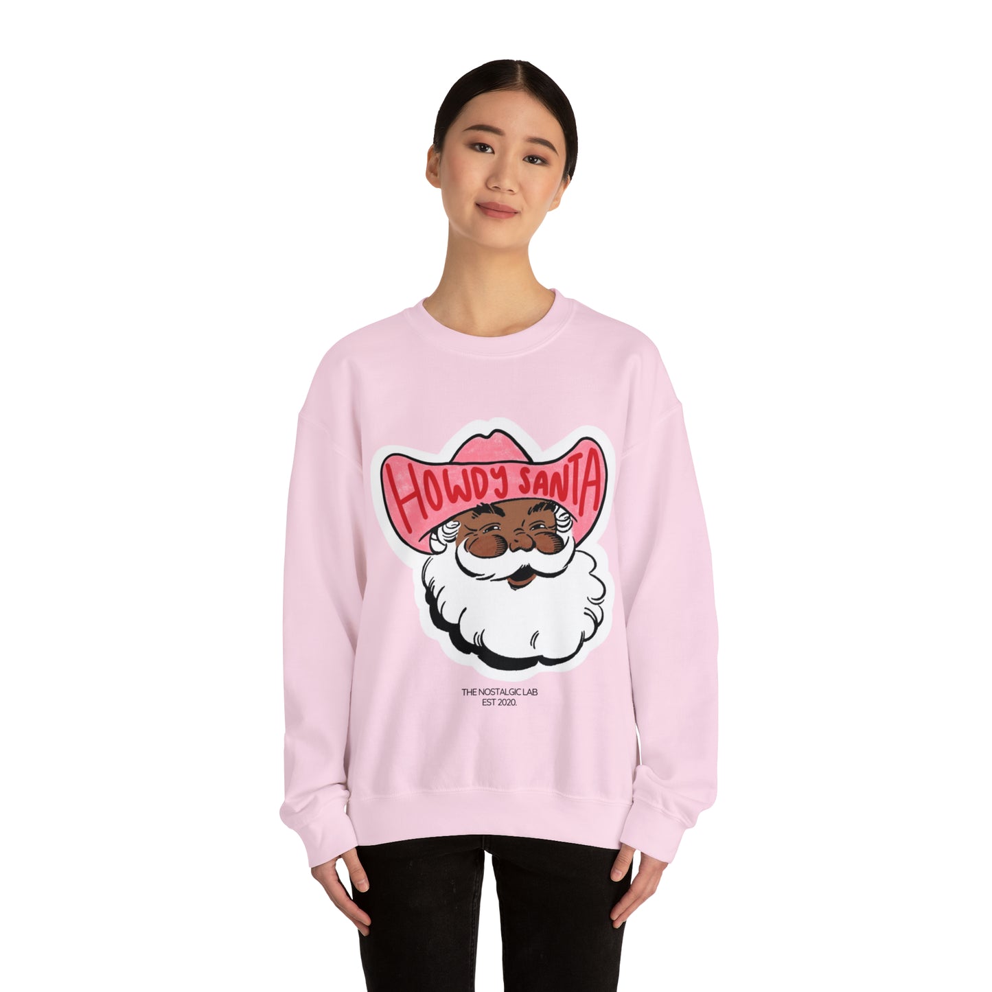 Howdy Santa Unisex Crewneck Sweatshirt