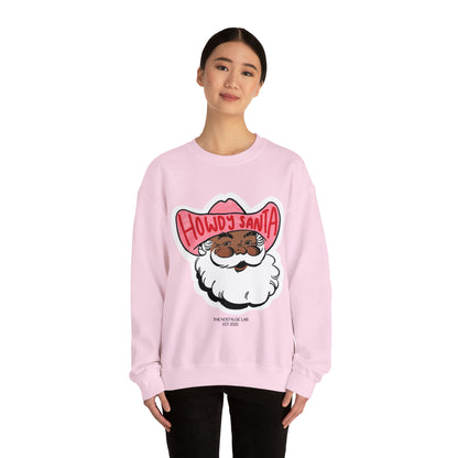 Howdy Santa Unisex Crewneck Sweatshirt