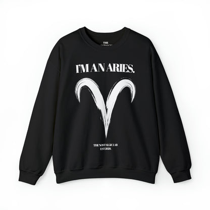 I'M AN ARIES Unisex Crewneck Sweatshirt