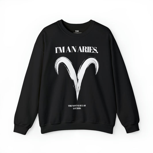 I'M AN ARIES Unisex Crewneck Sweatshirt