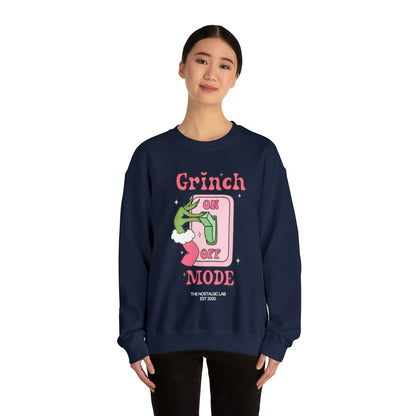 Grinch Mode Unisex Crewneck Sweatshirt