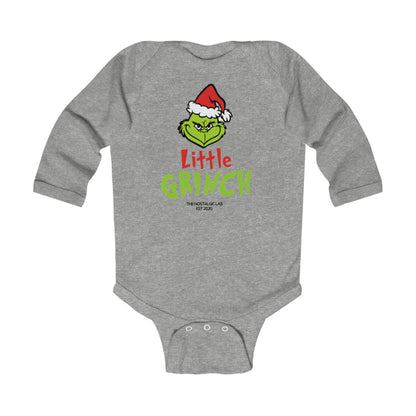 Little Grinch Infant Long Sleeve Bodysuit
