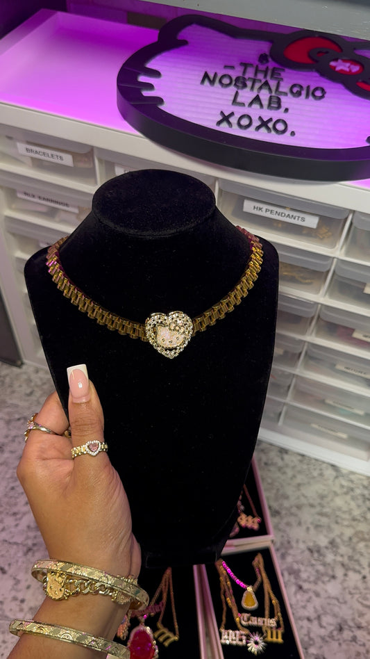 HK Hrt Rolex Chain