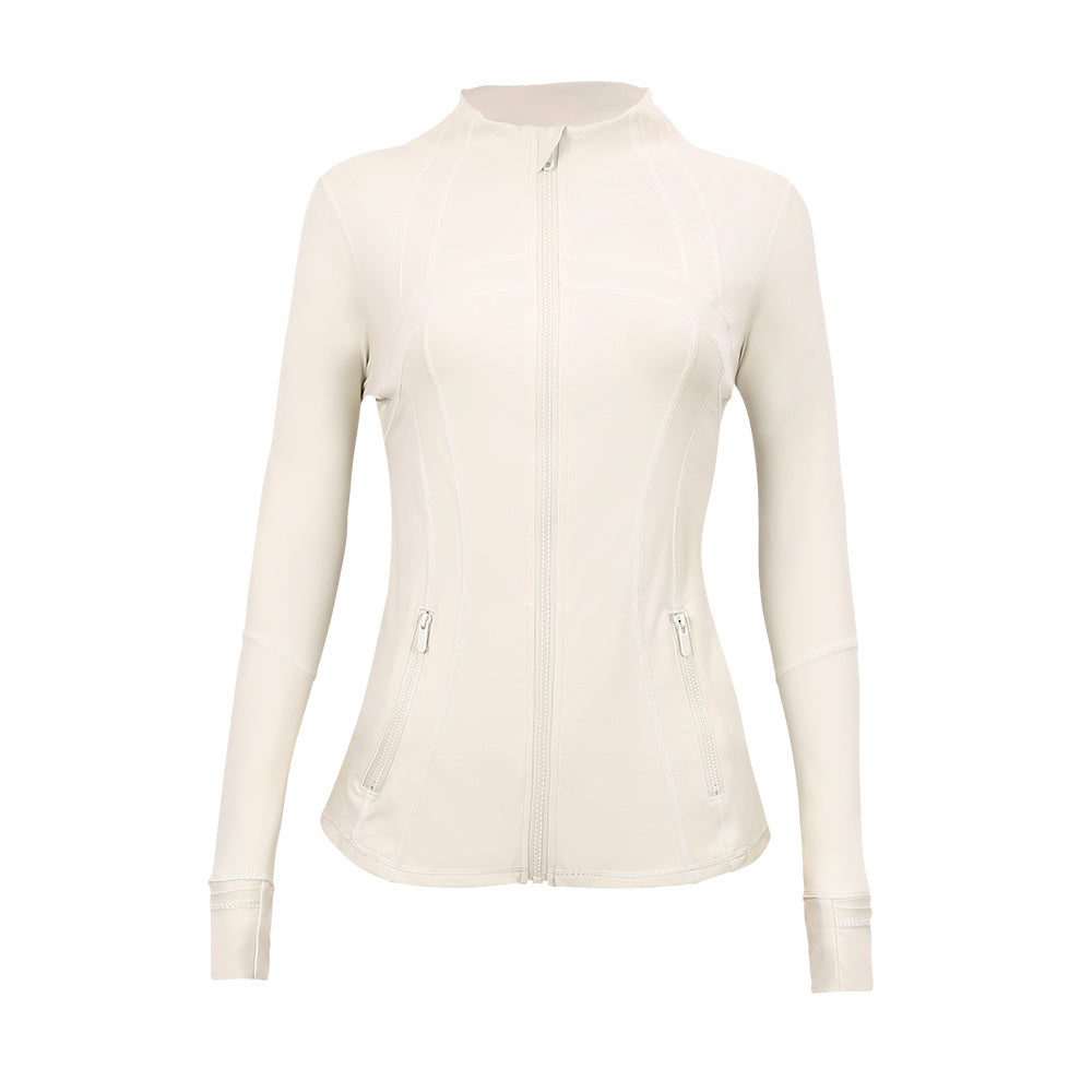 Lululemon Bone Full Zip Define Leggings Set