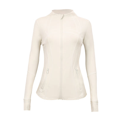 Lululemon Bone Full Zip Define Leggings Set