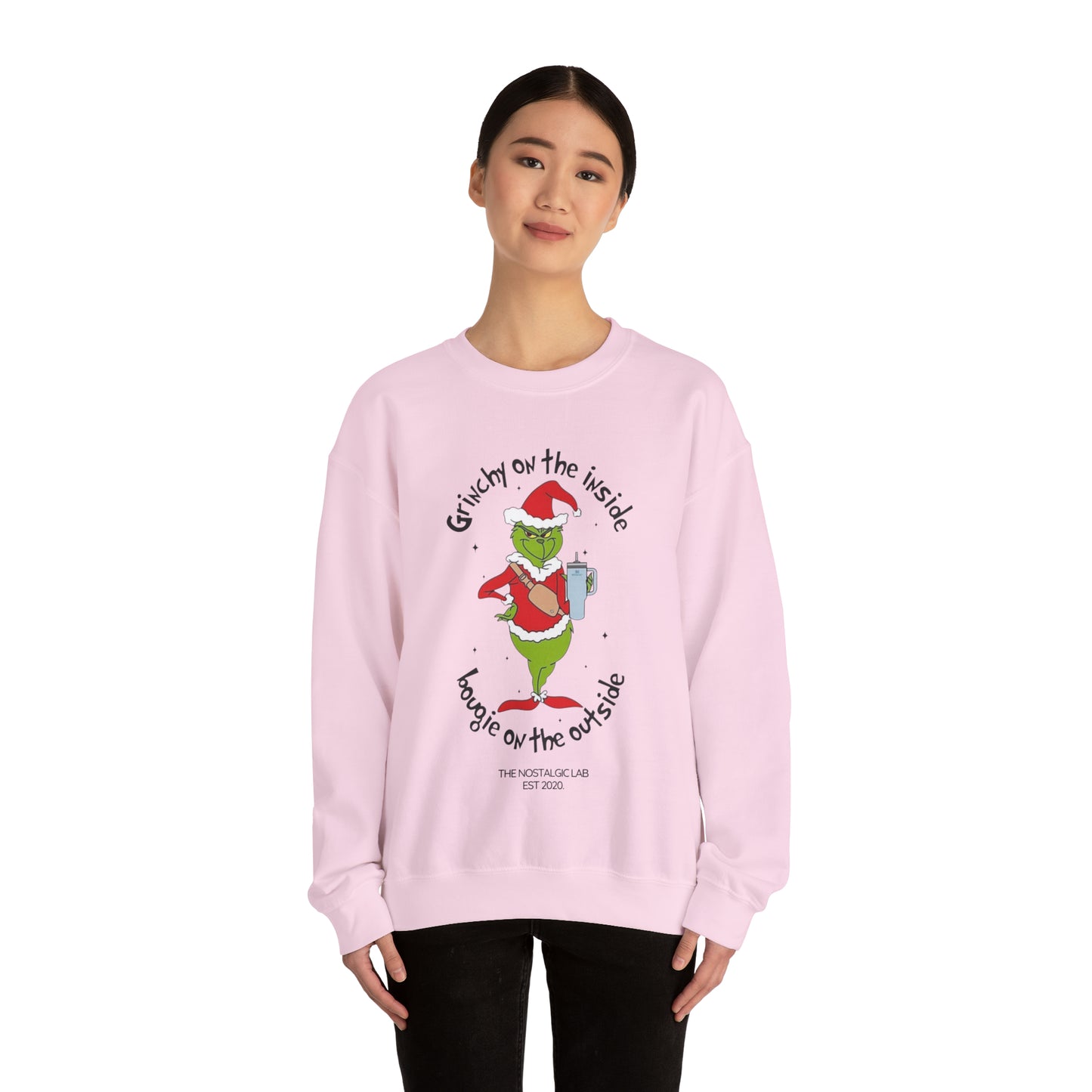 Bougie Grinch Unisex Crewneck Sweatshirt