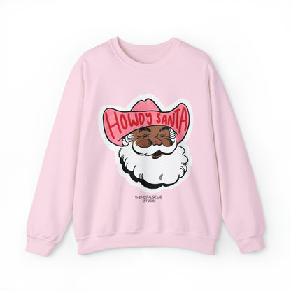 Howdy Santa Unisex Crewneck Sweatshirt