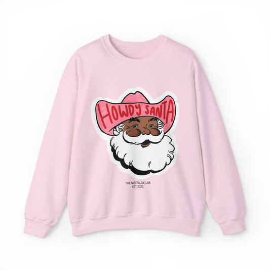 Howdy Santa Unisex Crewneck Sweatshirt