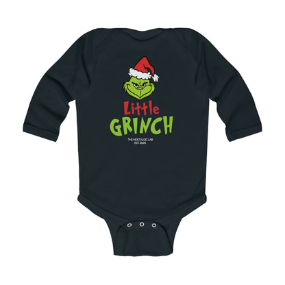 Little Grinch Infant Long Sleeve Bodysuit